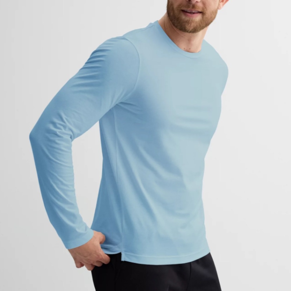 Tek Gear Long Sleeve Essential Gear Active Athletic Tee Shirt